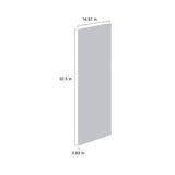 J COLLECTION Littleton 101 in. W x 89.5 in. H x 24 in. D Painted Light Gray Shaker Assembled Laundry Cabinet Bundle