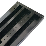 Pylex 11 in. x 36 in. Steel Stair Tread in Black
