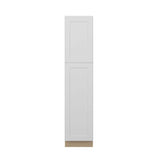 Norfolk Assembled 18 in. W x 84 in. H x 24 in. D Plywood Pantry Cabinet in Painted White