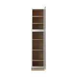 Norfolk Assembled 18 in. W x 84 in. H x 24 in. D Plywood Pantry Cabinet in Painted White
