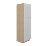 Norfolk Assembled 24 in. W x 84 in. H x 24 in. D Plywood Pantry Cabinet in Painted White