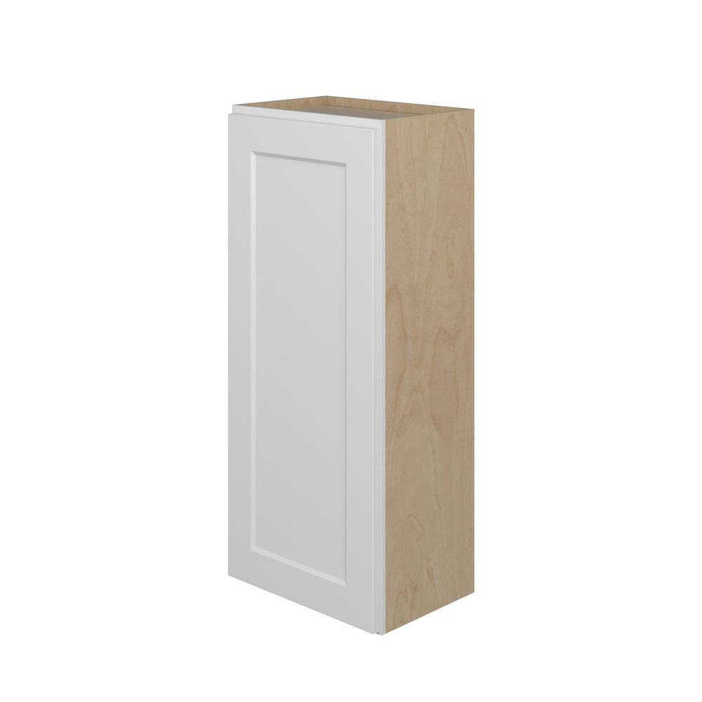 Norfolk Assembled 18 in. W x 42 in. H x 12 in. D Plywood Wall Cabinet in Painted White