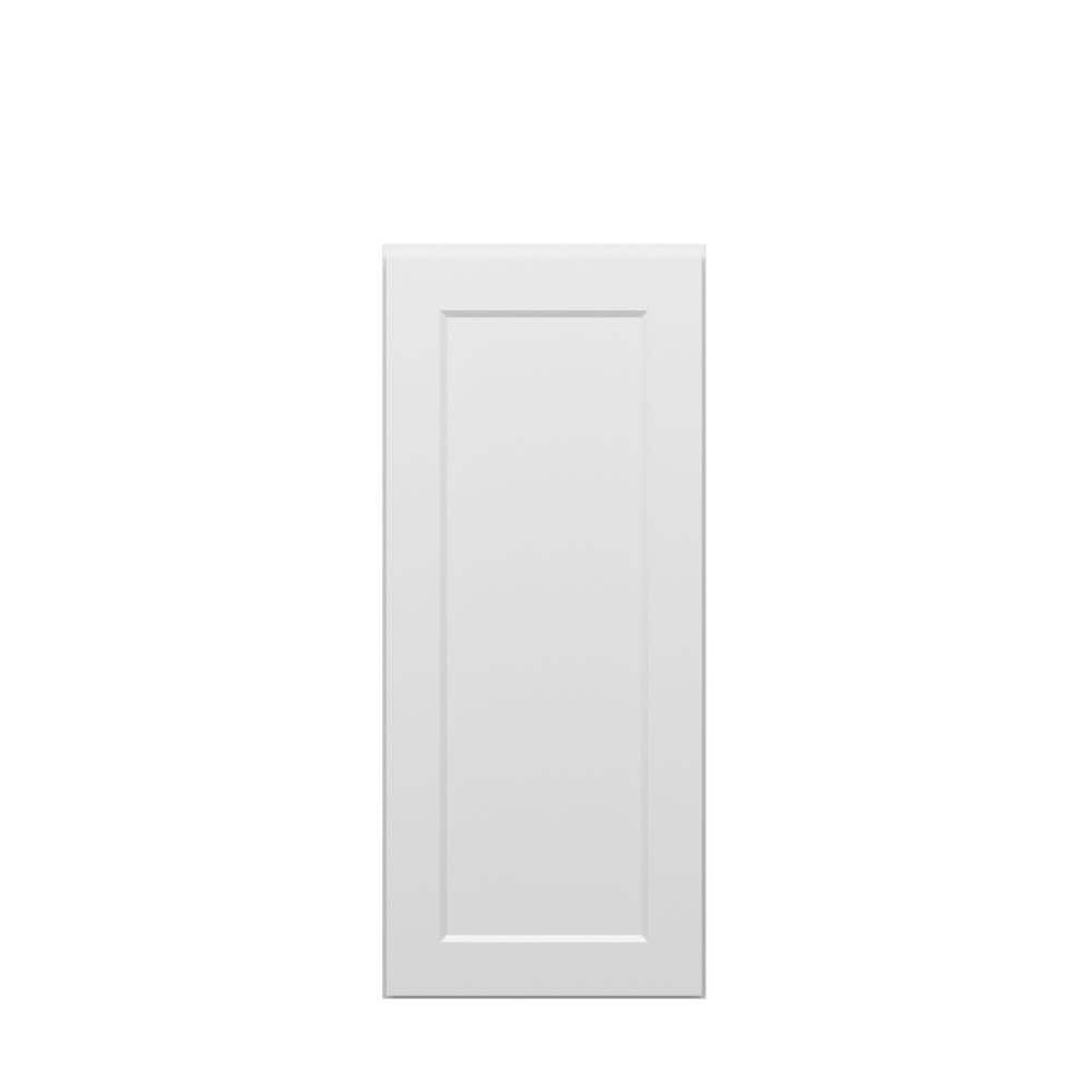Norfolk Assembled 18 in. W x 42 in. H x 12 in. D Plywood Wall Cabinet in Painted White
