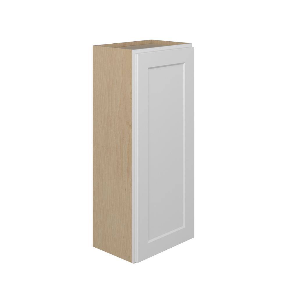 Norfolk Assembled 18 in. W x 42 in. H x 12 in. D Plywood Wall Cabinet in Painted White