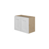 Norfolk Assembled 24 in. W x 18 in. H x 12 in. D Plywood Wall Cabinet in Painted White