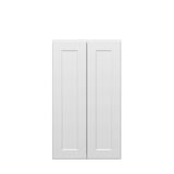 Norfolk Assembled 24 in. W x 42 in. H x 12 in. D Plywood Wall Cabinet in Painted White