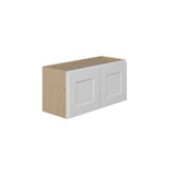 Norfolk Assembled 30 in. W x 15 in. H x 12 in. D Plywood Wall Cabinet in Painted White