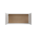Norfolk Assembled 36 in. W x 18 in. H x 12 in. D Plywood Wall Cabinet in Painted White