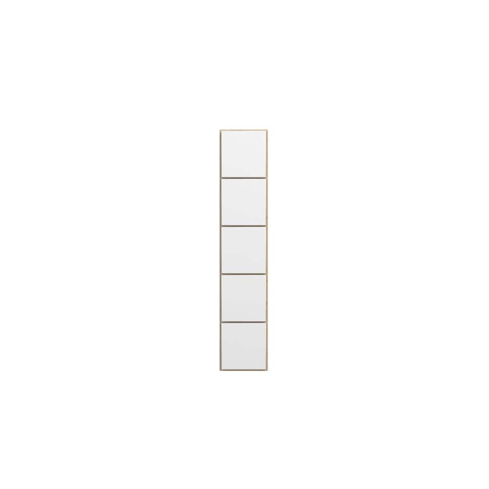 Norfolk Assembled 6 in. W x 30 in. H x 12 in. D Plywood Wall Wine Cabinet in Painted White