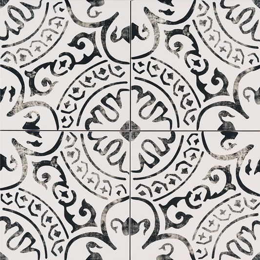 MSI Paloma Encaustic 8 in. x 8 in. Matte Porcelain Floor and Wall Tile (5.33 sq. ft. per case)