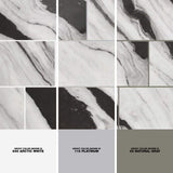 Daltile Rapport Panda Marble Polished 12 in. x 24 in. Glazed Porcelain Floor and Wall Tile (17.1 sq. ft./Case)