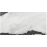 Saroshi Panda White 23.62 in. x 47.24 in. Polished Porcelain Floor and Wall Tile (15.5 sq. ft./Case)