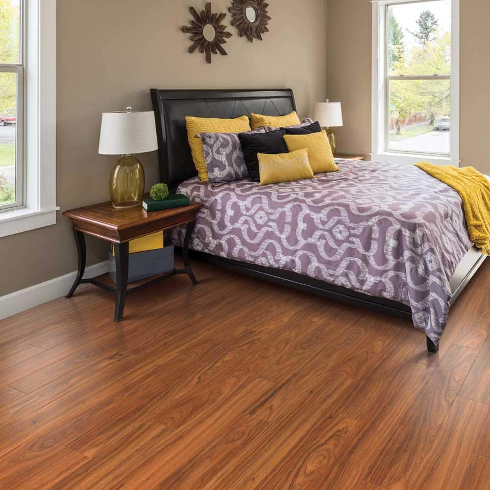 Pergo Outlast+ Paradise Jatoba 12 mm T x 5.2 in. W Waterproof Laminate Wood Flooring (13.74 sqft/case)