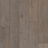 ACQUA FLOORS Parker Oak 1/4 in. T x 5 in. W Click Lock Wire Brushed Engineered Hardwood Flooring (16.68 sq.ft./case)