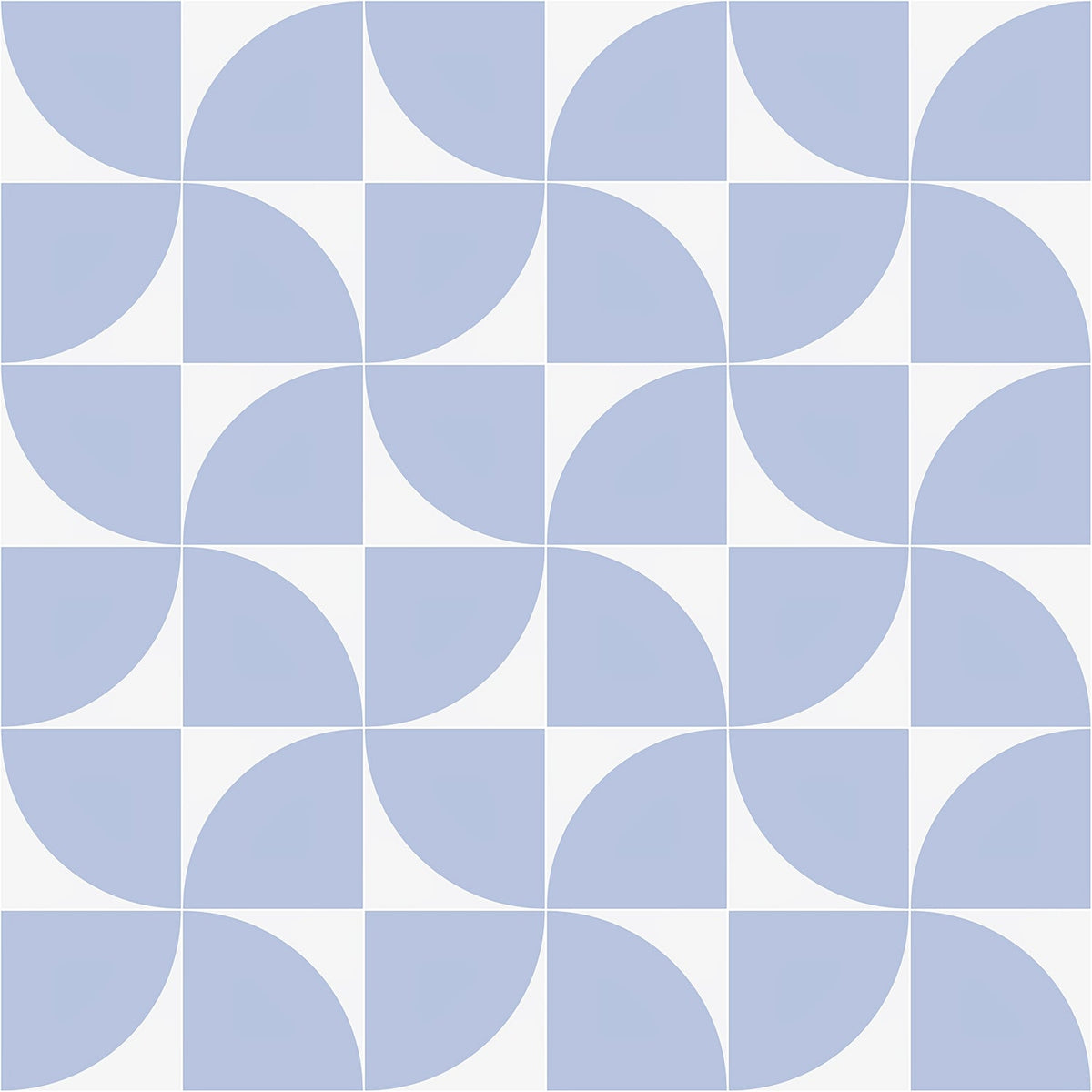 Stacy Garcia Maddox Deco Azul 8x8 Matte Porcelain Tile