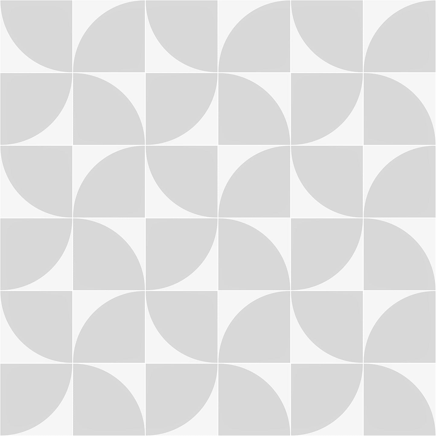 Stacy Garcia Maddox Deco Cool Gray 8x8 Matte Porcelain Tile