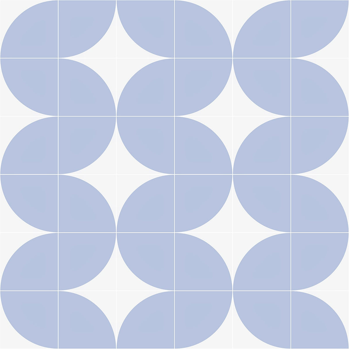 Stacy Garcia Maddox Deco Azul 8x8 Matte Porcelain Tile