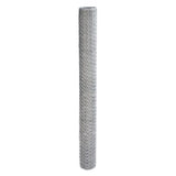 PEAK 50 ft. L x 48 in. H Galvanized Steel Hexagonal Wire Netting with 1 in. x 1 in. Mesh Size Garden Fence