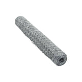 PEAK 25 ft. L x 24 in. H Galvanized Steel Hexagonal Wire Netting with 1 in. x 1 in. Mesh Size Garden Fence