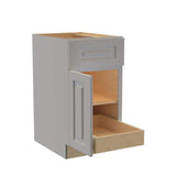 Home Decorators Collection Grayson Pearl Gray Base Kitchen Cabinet
