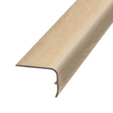 PERFORMANCE ACCESSORIES Pearl 1.32 in. T x 1.88 in. W x 78.7 in. L Vinyl Stair Nose Molding
