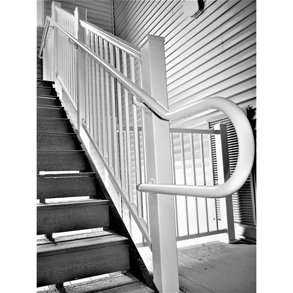 Pegatha Secondary Handrail 90-Degree Elbow Brown 4" x 3"