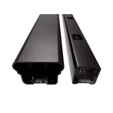 Pegatha Plus 8 ft. x 36 in. Black Fine Textured Aluminum Stair Rail Kit