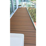 NewTechWood UltraShield Peruvian Teak Composite Decking Board (10-Pack)