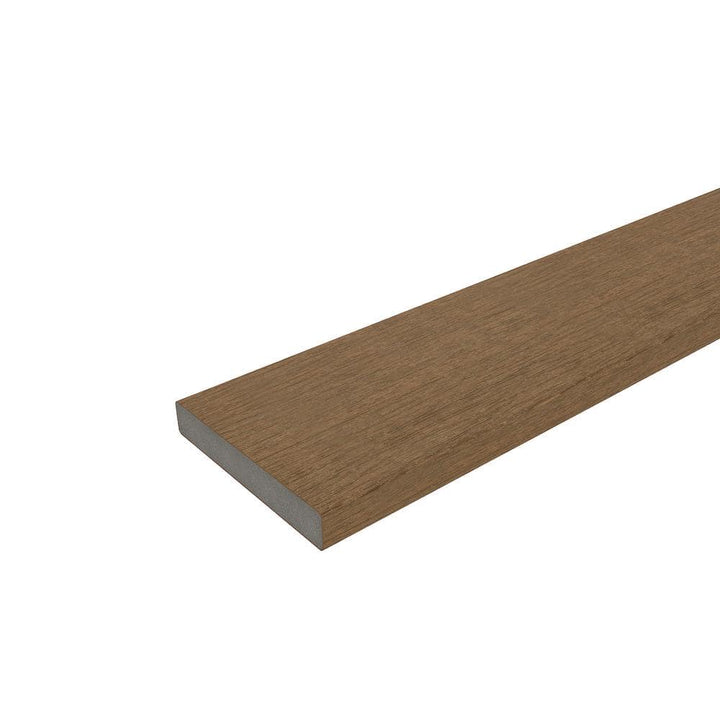 NewTechWood 1/2 in. x 3-1/2 in. x 5-3/4 ft. Peruvian Teak Flat Top Composite Fence Picket (10-Pack)