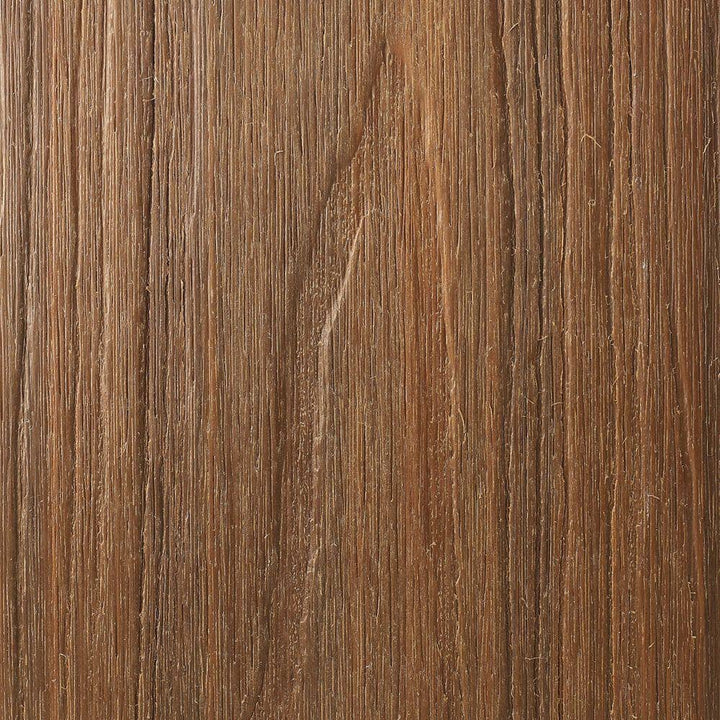 NewTechWood UltraShield Naturale Voyager Series 1 in. x 6 in. x 1 ft. Peruvian Teak Hollow Composite Decking Board Sample