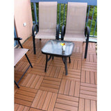 NewTechWood UltraShield Naturale 1 ft. x 1 ft. Quick Deck Outdoor Composite Deck Tile in Peruvian Teak (10 sq. ft. Per Box)