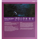 Philips 90-Watt Equivalent PAR38 LED Flood Bulb, Blue Light (469072)