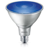 Philips 90-Watt Equivalent PAR38 LED Flood Bulb, Blue Light (469072)