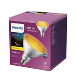 Philips 90-Watt Equivalent PAR38 LED Flood Yellow (4-Pack)