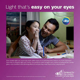 Philips 40-Watt Equivalent B11 Dimmable Warm Glow Bent Tip E12 Candle LED Light Bulb, Soft White 2700K (12-Pack)