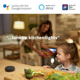 Philips Amber ST19 LED 40-Watt Equivalent Dimmable Smart Wi‑Fi (WiZ Connected) Wireless Light Bulb