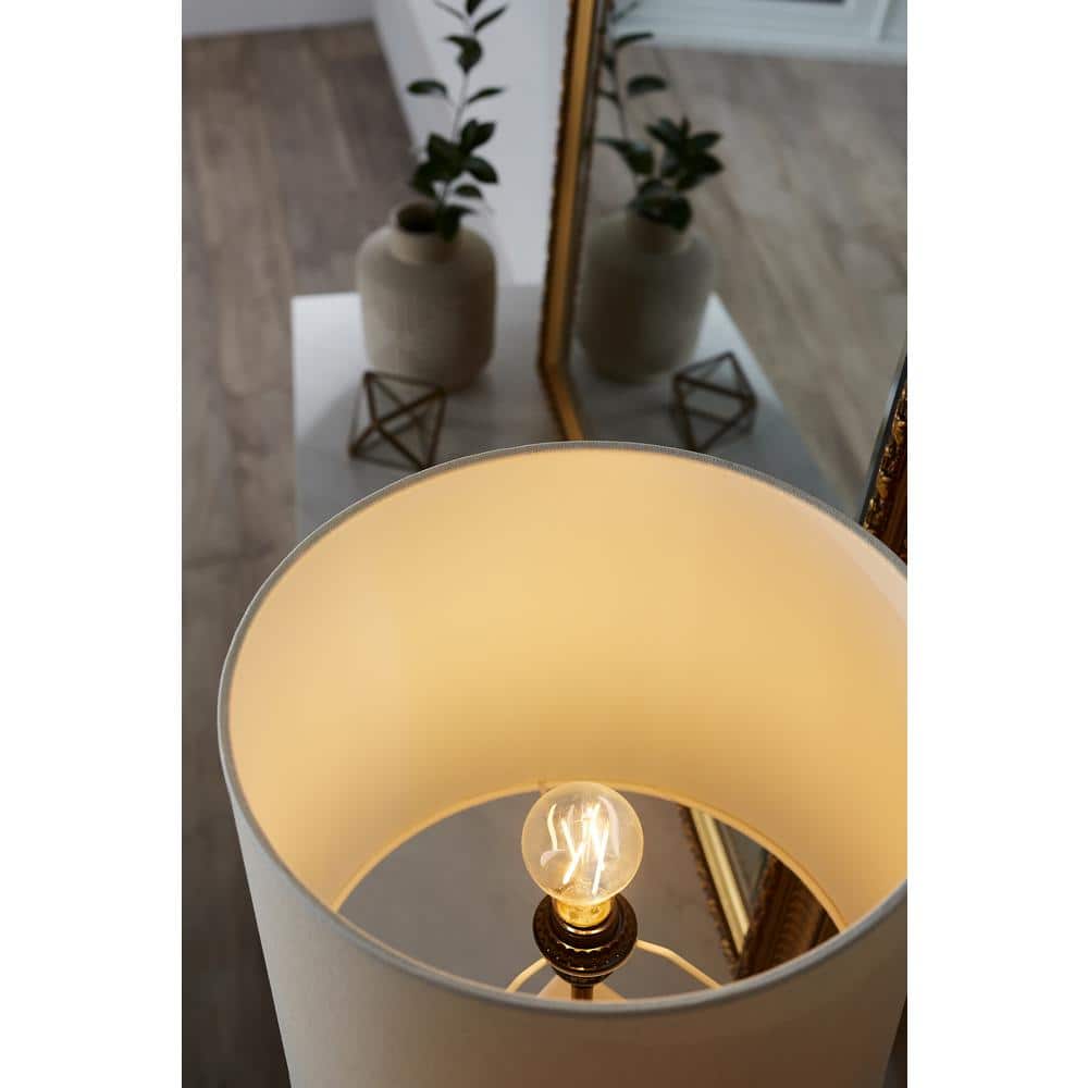Philips 60-Watt Equivalent A19 Dimmable LED Bulb with Warm Glow, Clear Glass, Soft White 2700K (2-Pack)