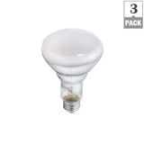 Philips 45-Watt BR30 Incandescent DuraMax Flood Light Bulb, Soft White 2700K (3-Pack)
