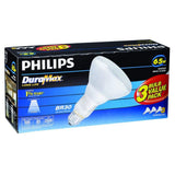Philips 65-Watt BR30 Incandescent DuraMax Dimmable Flood Light Bulb (3-Pack)