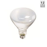 Philips 65-Watt BR40 Incandescent Flood Light Bulb, Soft White 2700K (12-Pack)