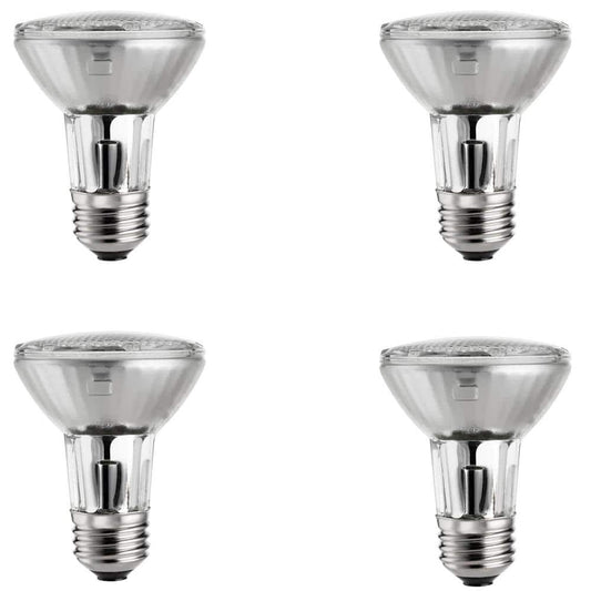 Philips 50-Watt PAR20 Equivalent Halogen Indoor/Outdoor Flood Light Bulb (24-Pack)