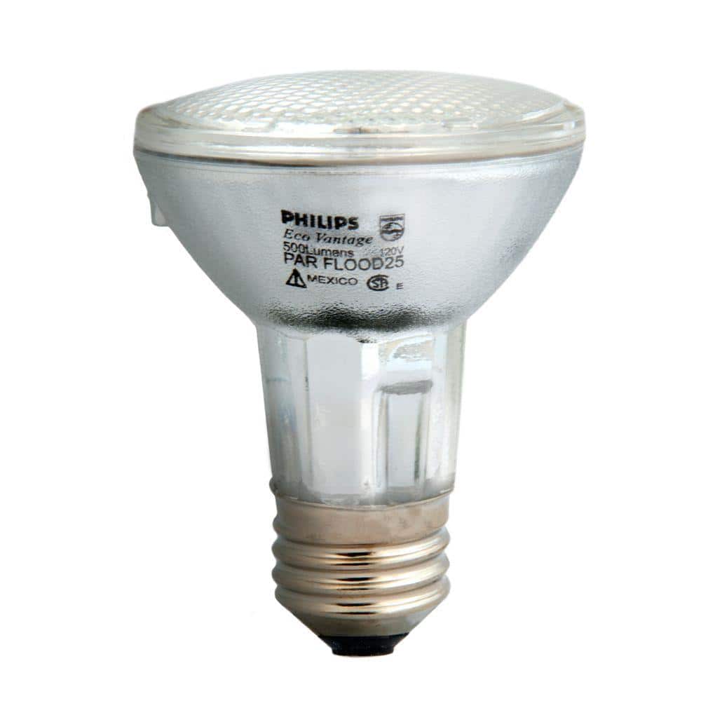Philips 39-Watt Halogen PAR20 Soft White (2900K) Dimmable Floodlight Bulb