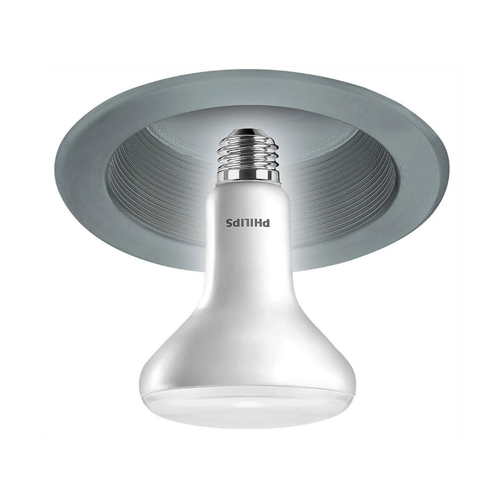 Philips 65-Watt Equivalent BR40 Dimmable Flood LED Light Bulb, Soft White (2700K) with Warm Glow Dimming