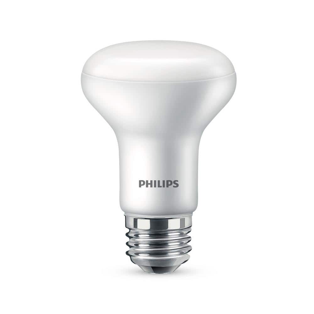 Philips 45-Watt Equivalent R20 Dimmable LED Flood Light Bulb, Daylight, 6-Pack