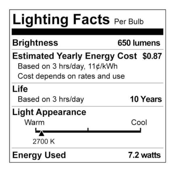 Philips 65-Watt Equivalent Warm Glow BR30 Dimmable LED Light Bulbs, Soft White, ENERGY STAR, Medium E26 Base (6-Pack)