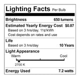 Philips 65-Watt Equivalent Warm Glow BR30 Dimmable LED Light Bulbs, Soft White, ENERGY STAR, Medium E26 Base (6-Pack)
