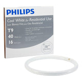 Philips 40-Watt 16 in. Circline T9 Fluorescent Tube Light Bulb, Cool White 4100K (1-Bulb)