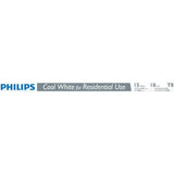 Philips 18 in. 15-Watt 4100K Linear T8 Fluorescent Light Bulb, Cool White (30-Pack)