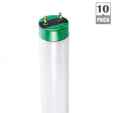 Philips 32-Watt 4 ft. Alto Linear T8 Fluorescent Tube Light Bulb, Daylight 6500K (10-Pack)