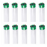 Philips 32-Watt 4 ft. Alto Linear T8 Fluorescent Tube Light Bulb, Daylight 6500K (10-Pack)